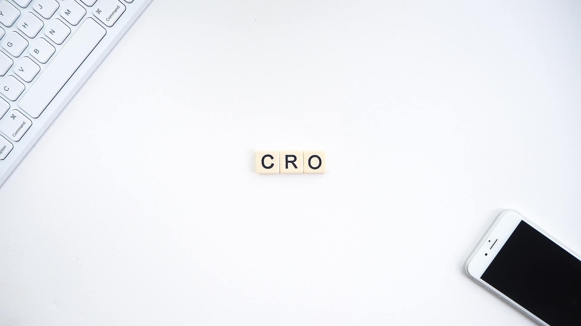 An image showing the words CRO symbolizing the success of Conversion Rate Optimization strategies